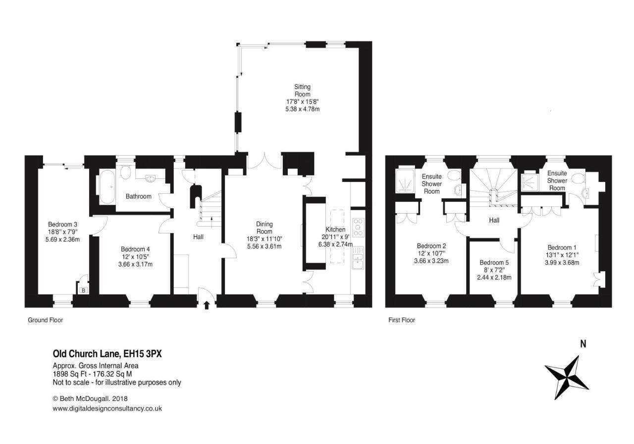 The Lochside House Residence Edinburg Exteriör bild